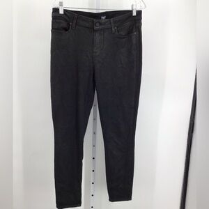 Paige Women's Jeans W 31 in Grey Rayon with Cotton, Polyester, Spandex Mom